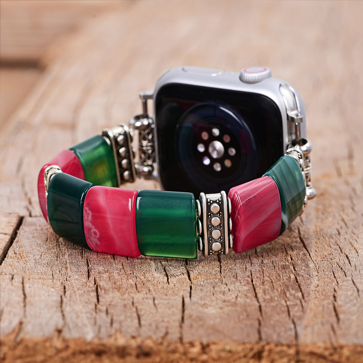 クリスマス トレジャー ストレッチ Apple Watch ストラップ