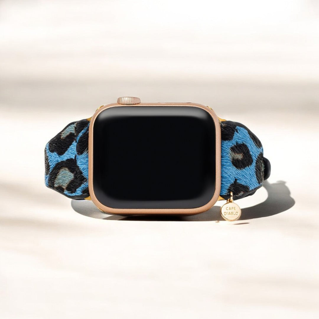 ワイルドアズールレザー Apple Watch ストラップ