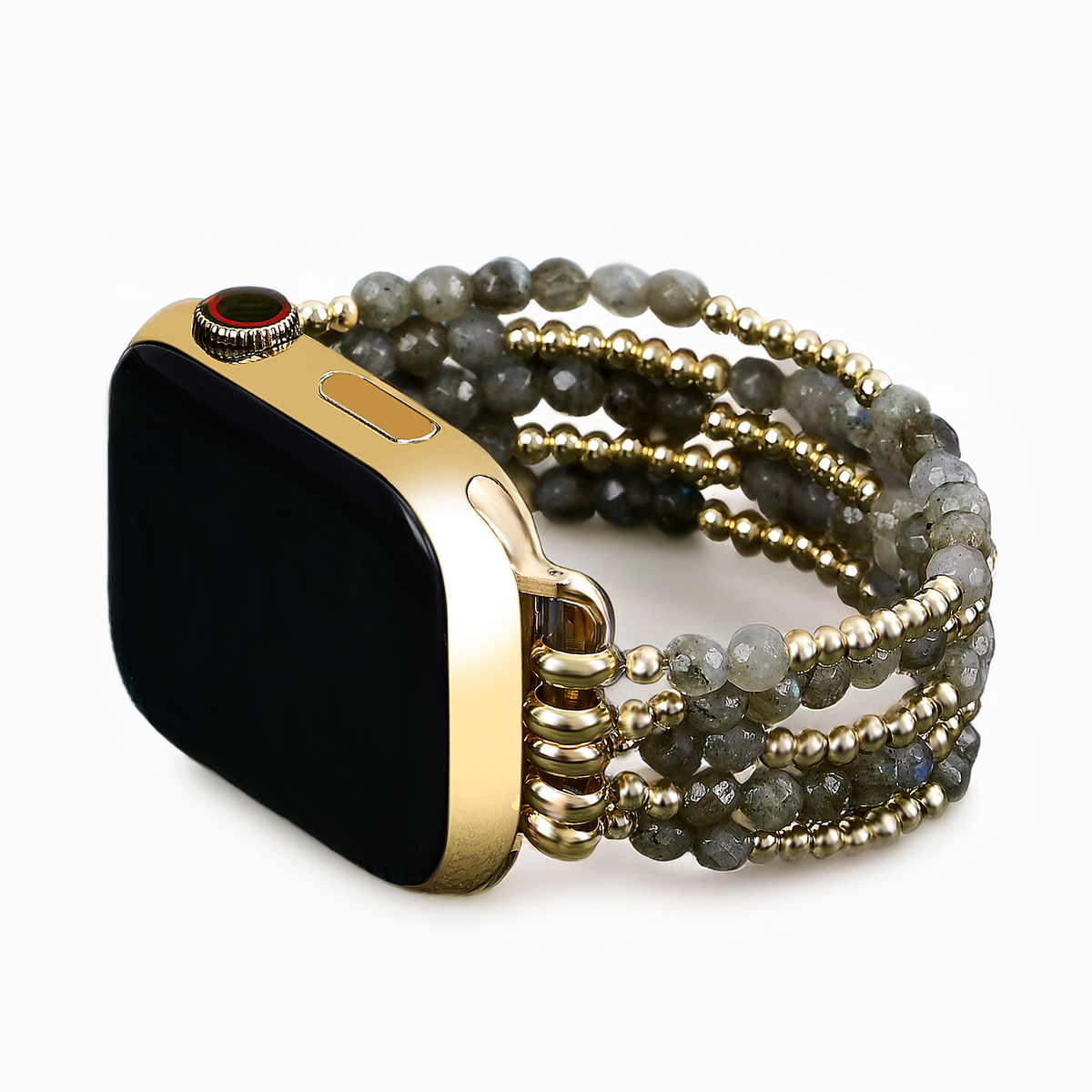 ラブラドライトマジックストレッチApple Watchストラップ