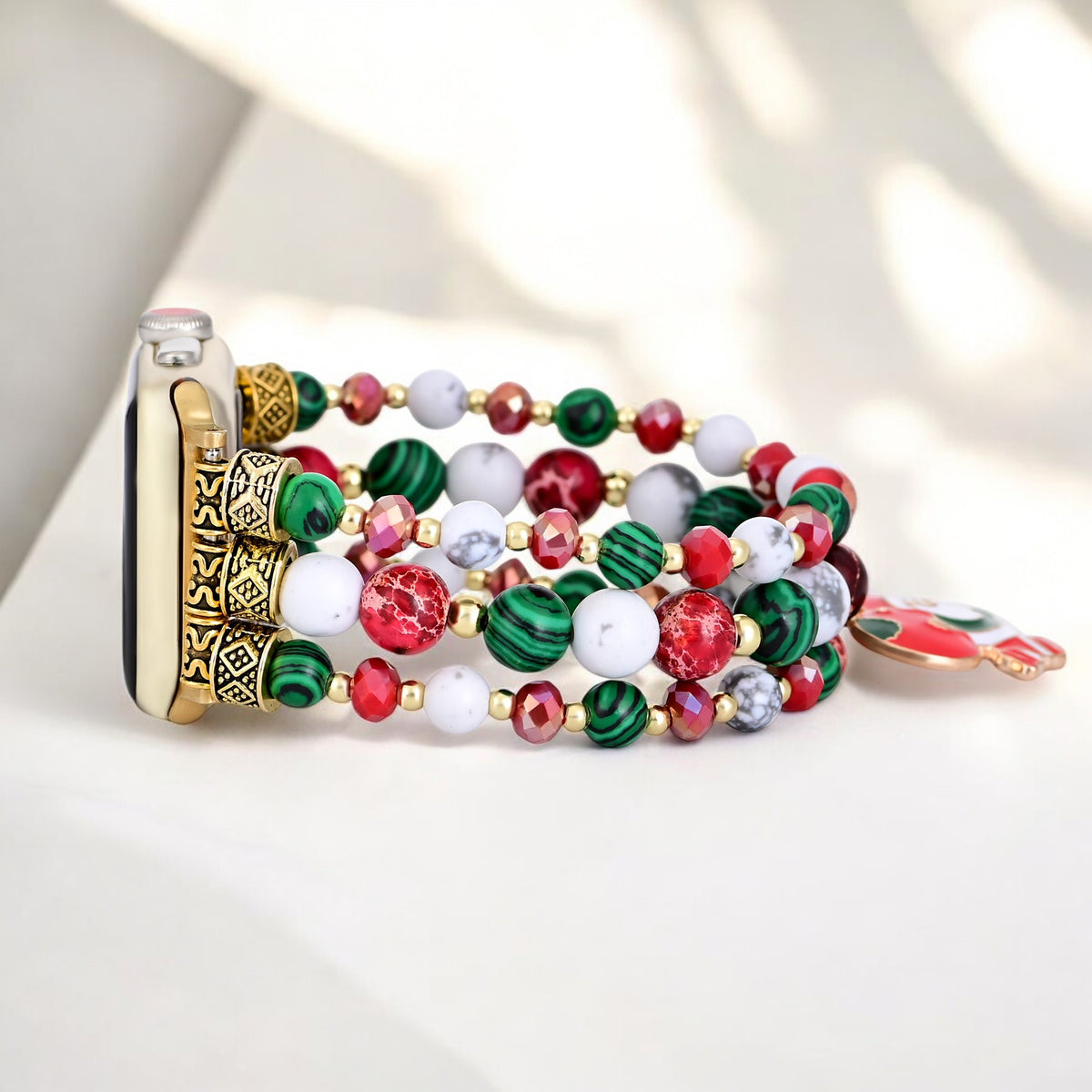 陽気なクラウス ストレッチ Apple Watch ストラップ