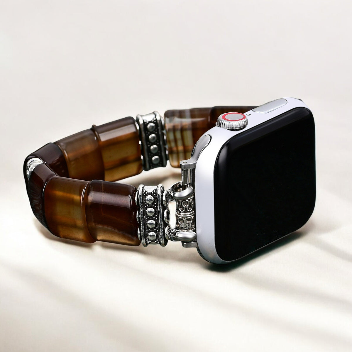 エセリアルデューンアゲートストレッチApple Watchストラップ