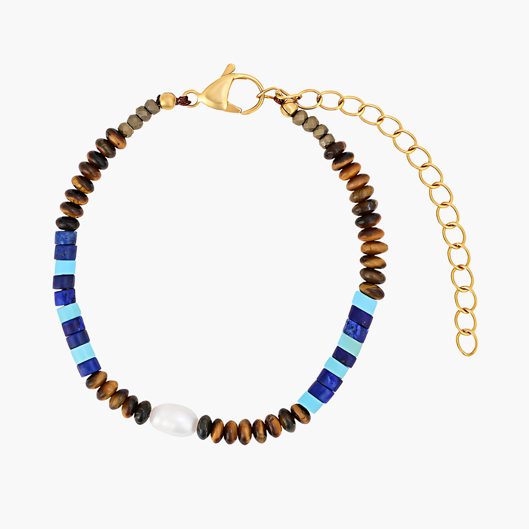 メンズコバルトアースブレスレット