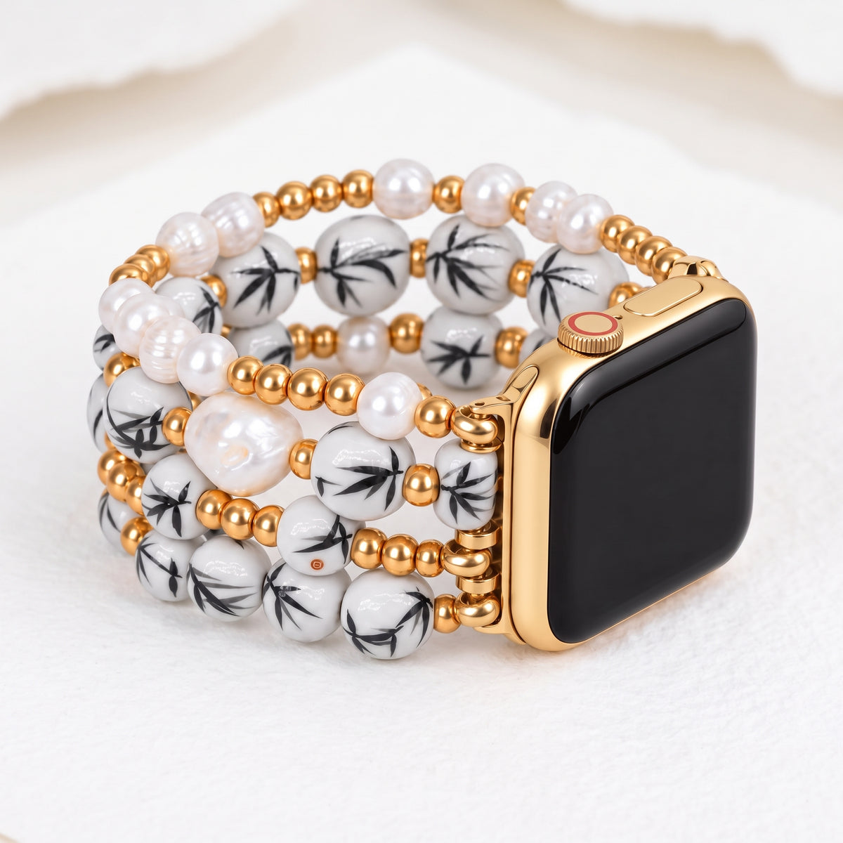 ポーセリンガーデン バンブーミスト Apple Watch ストラップ