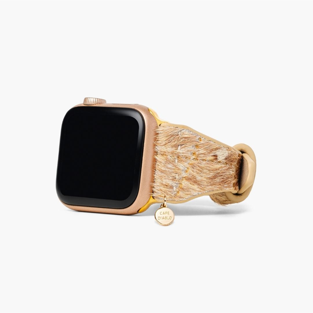 ドリフトウッドヒューズレザーApple Watchストラップ