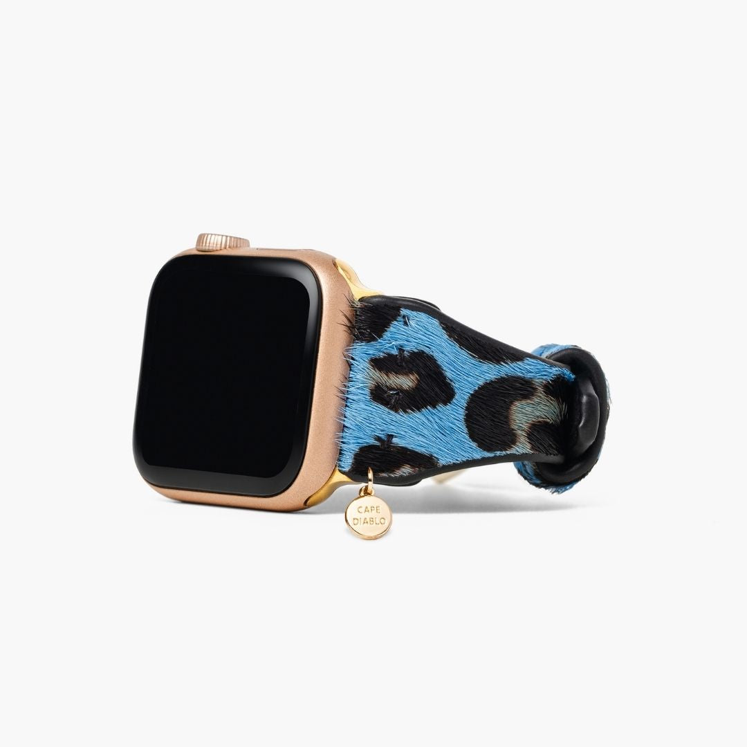 ワイルドアズールレザー Apple Watch ストラップ