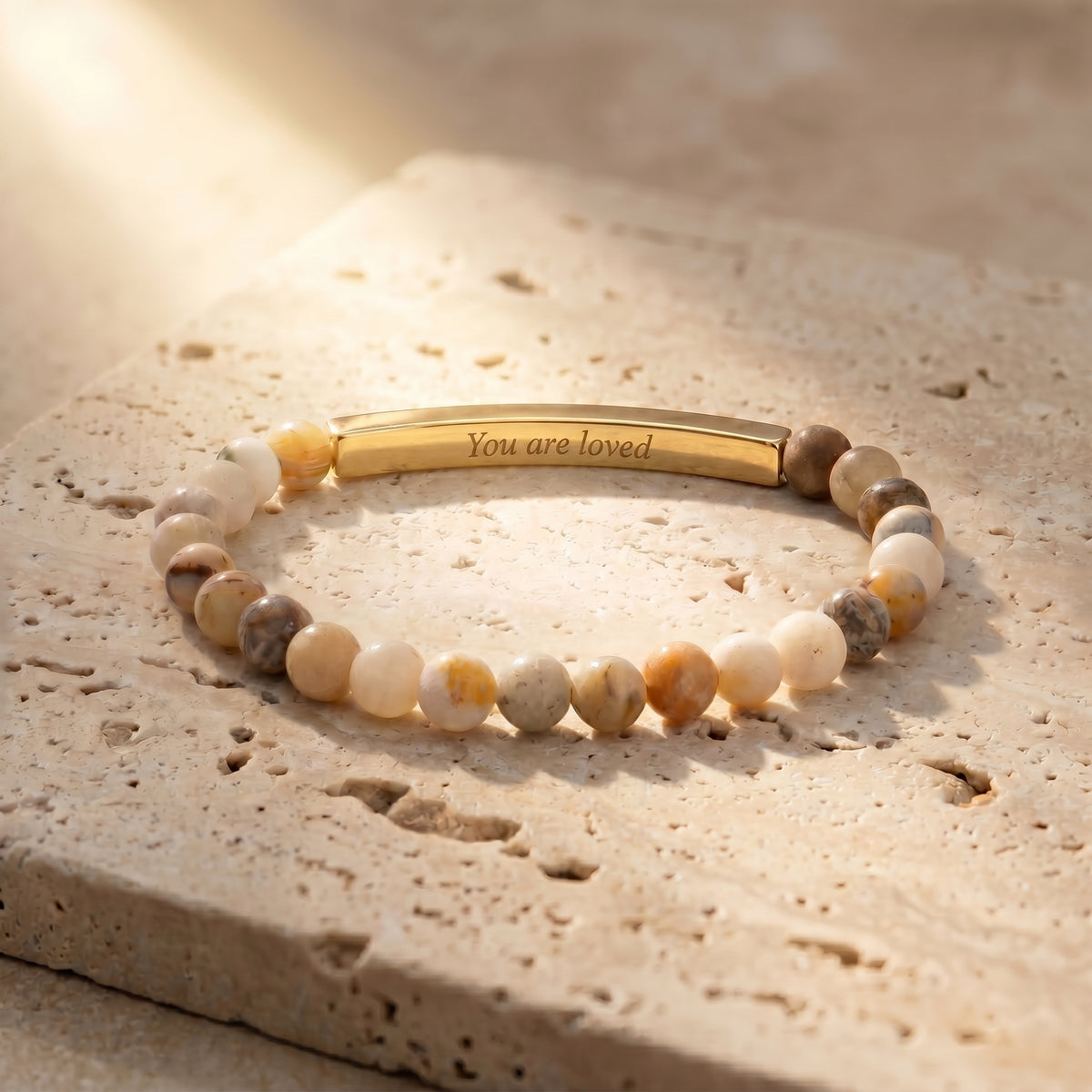 シークレットメッセージストーンBracelets