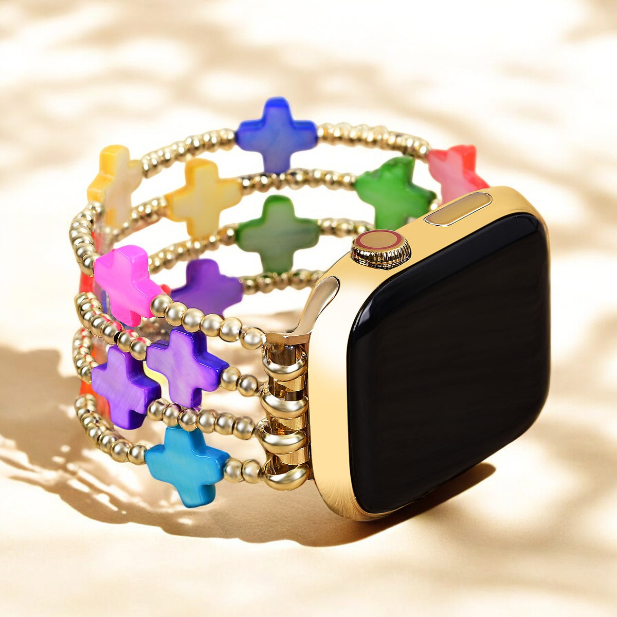 チャクラクロスストレッチ Apple Watch ストラップ