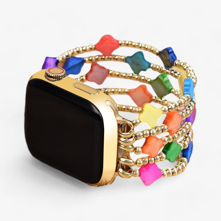 チャクラクローバーストレッチ Apple Watch ストラップ