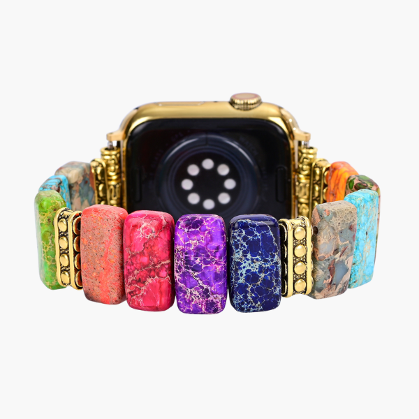 シックチャクラストレッチApple Watchストラップ