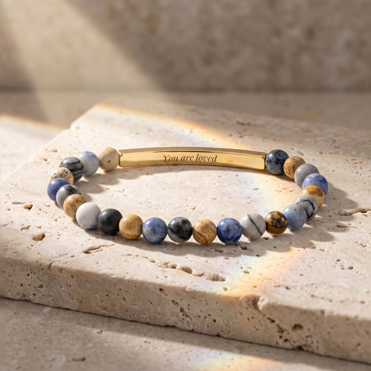 シークレットメッセージストーンBracelets