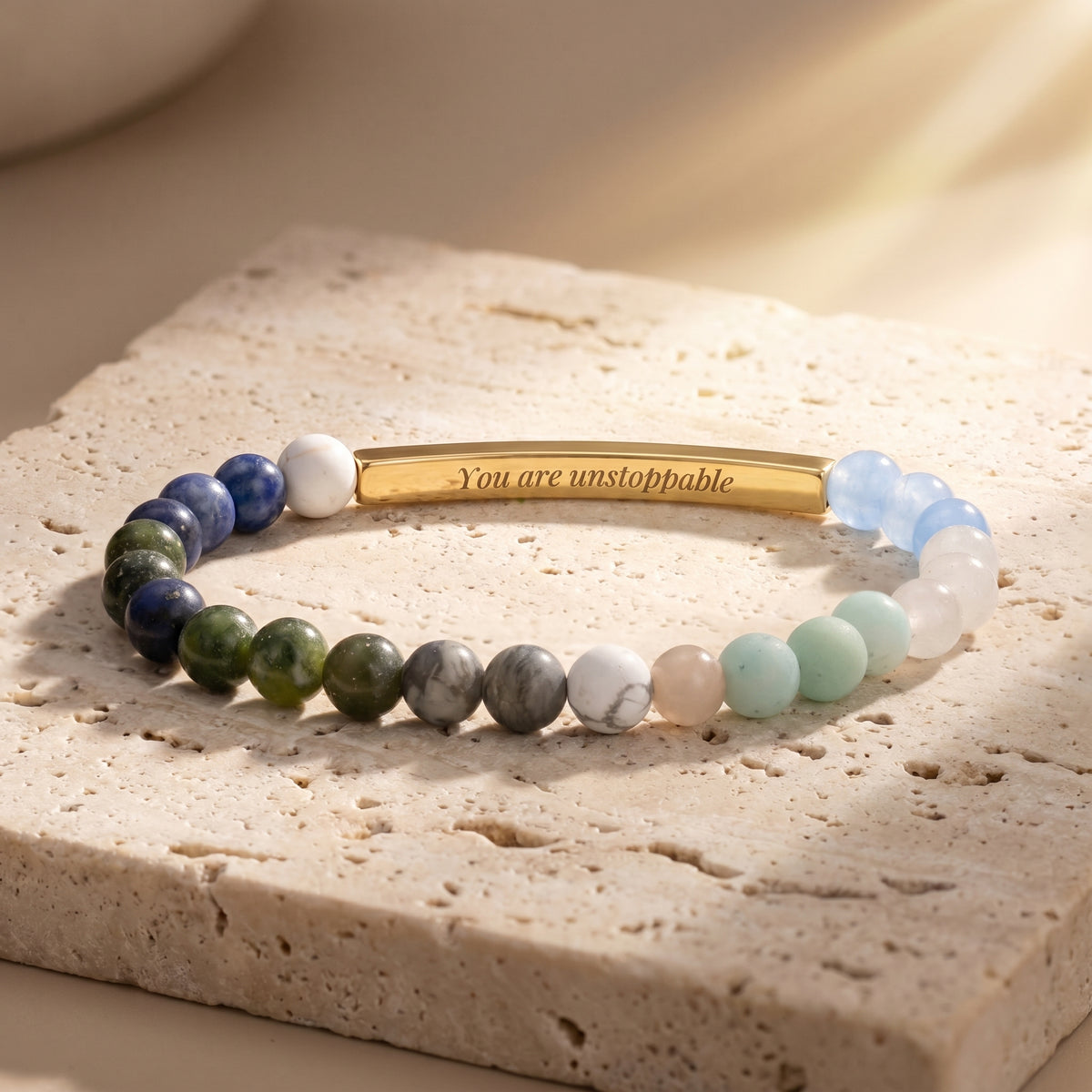 シークレットメッセージストーンBracelets