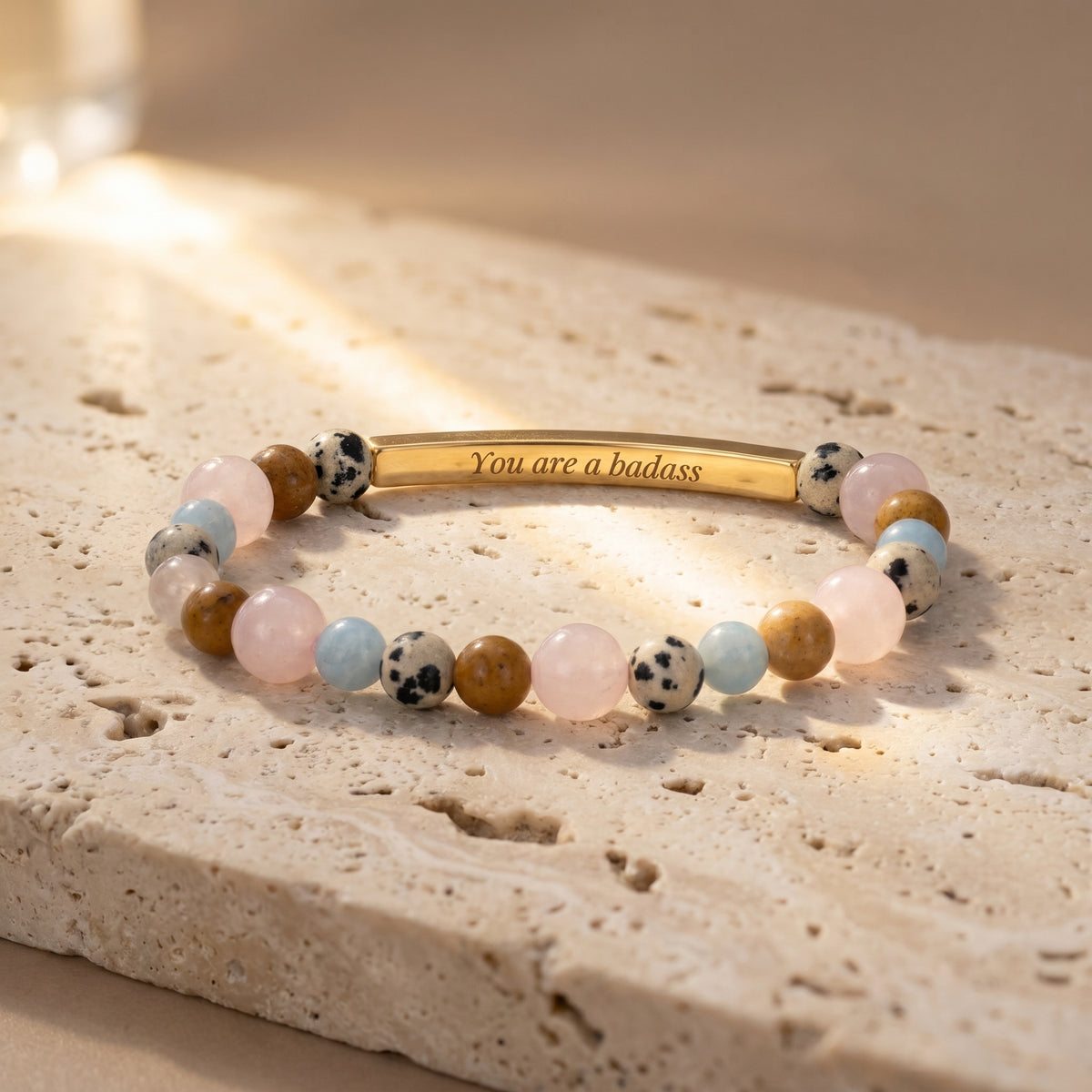 シークレットメッセージストーンBracelets