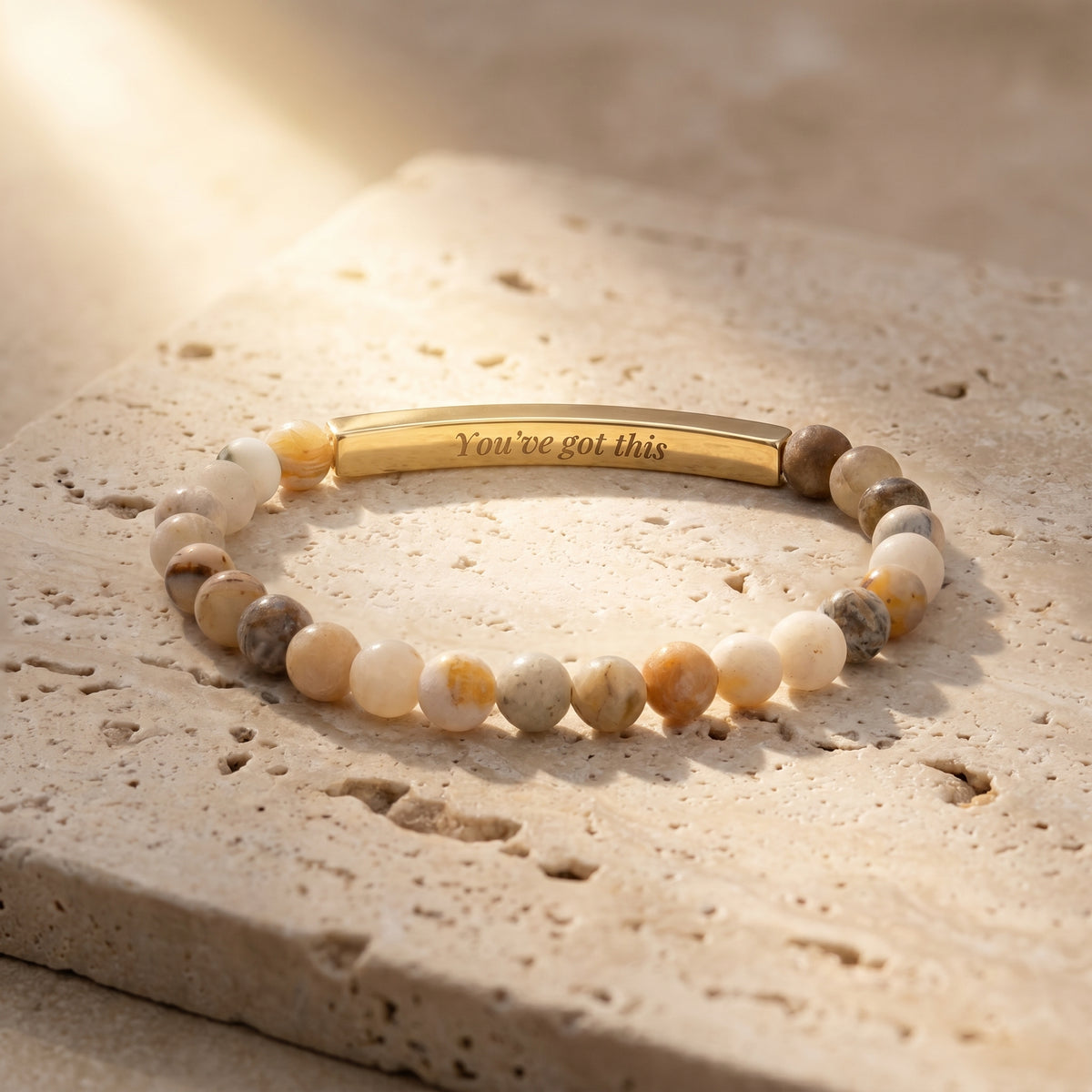 シークレットメッセージストーンBracelets