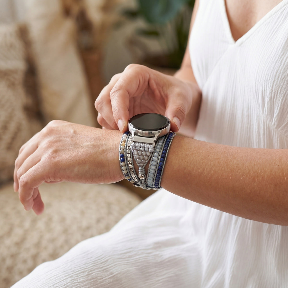 アースゴッデス Samsung Galaxy Watch ストラップ