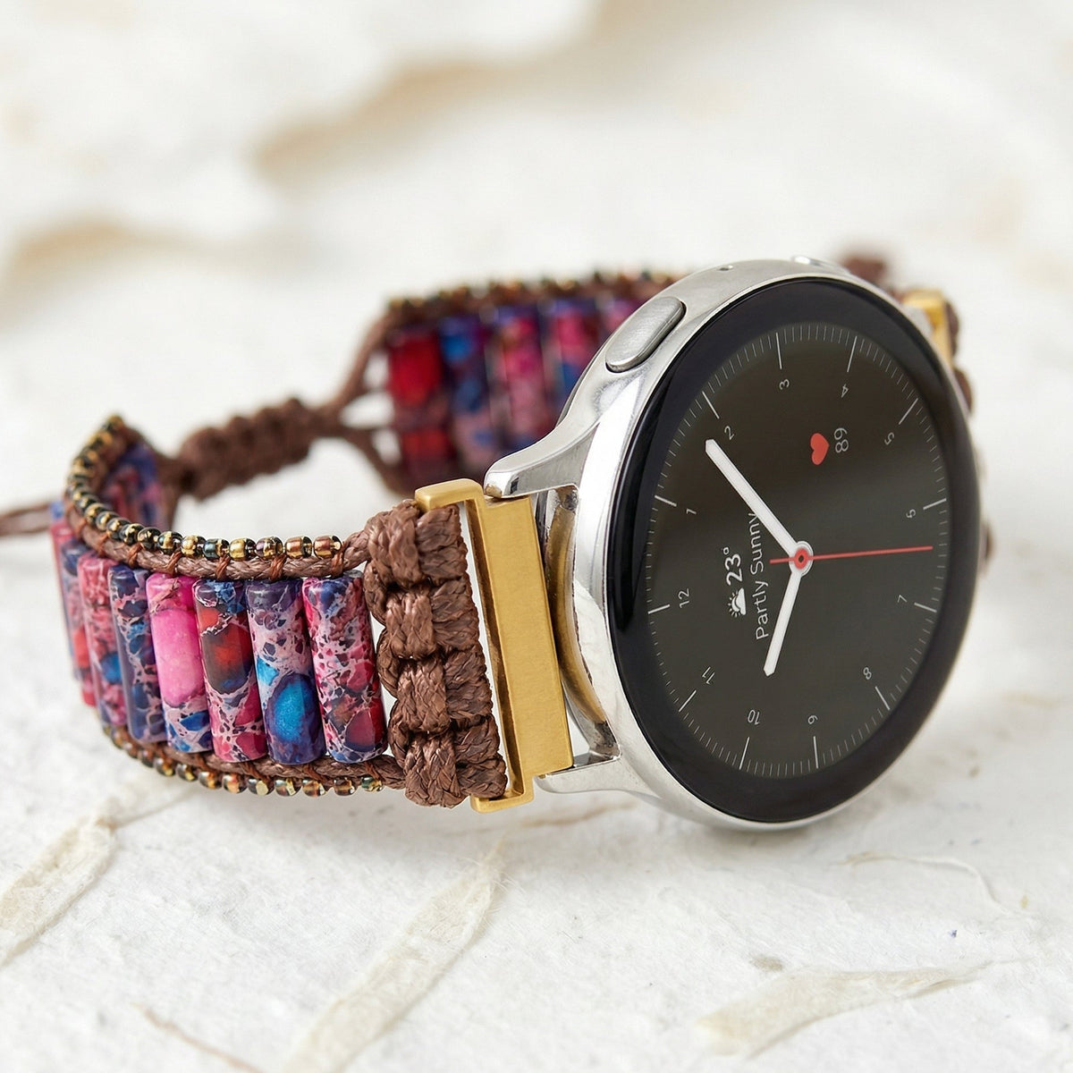 エンペラー ジャスパー プロテクション Samsung Galaxy Watch ストラップ