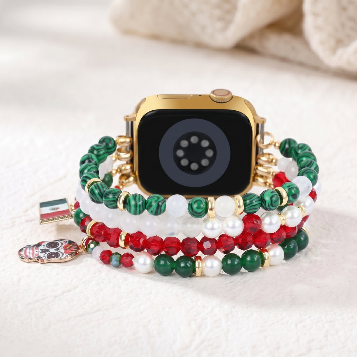 ビバメヒコ ストレッチ Apple Watch ストラップ