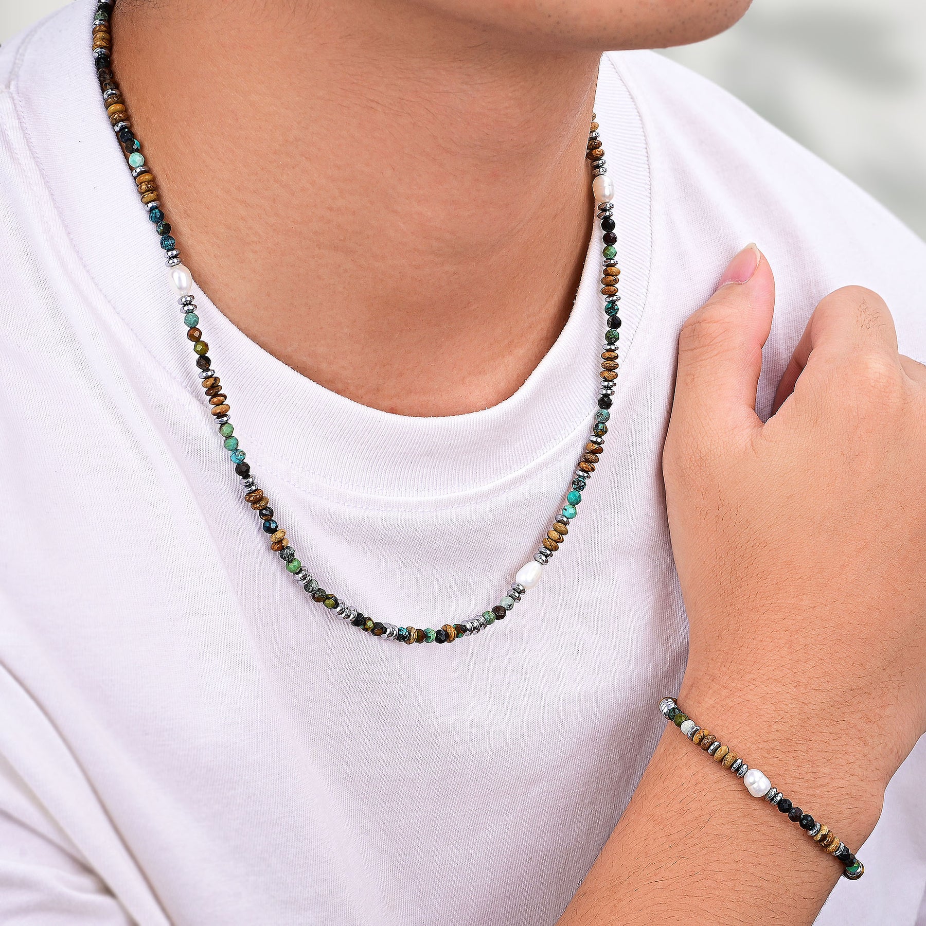 メンズデザートホライズンネックレス