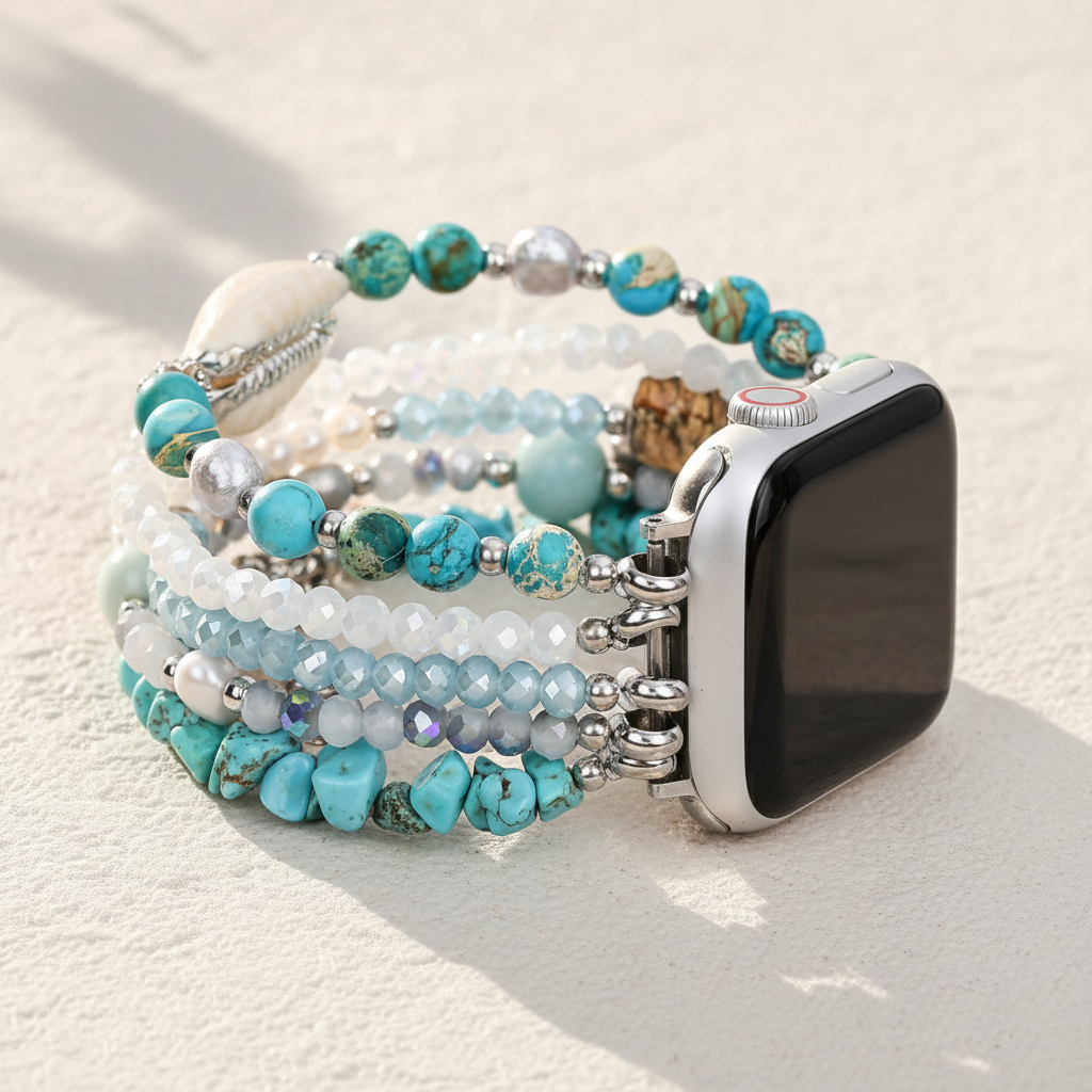 インテンスジャスパーグリマーストレッチ Apple Watch ストラップ