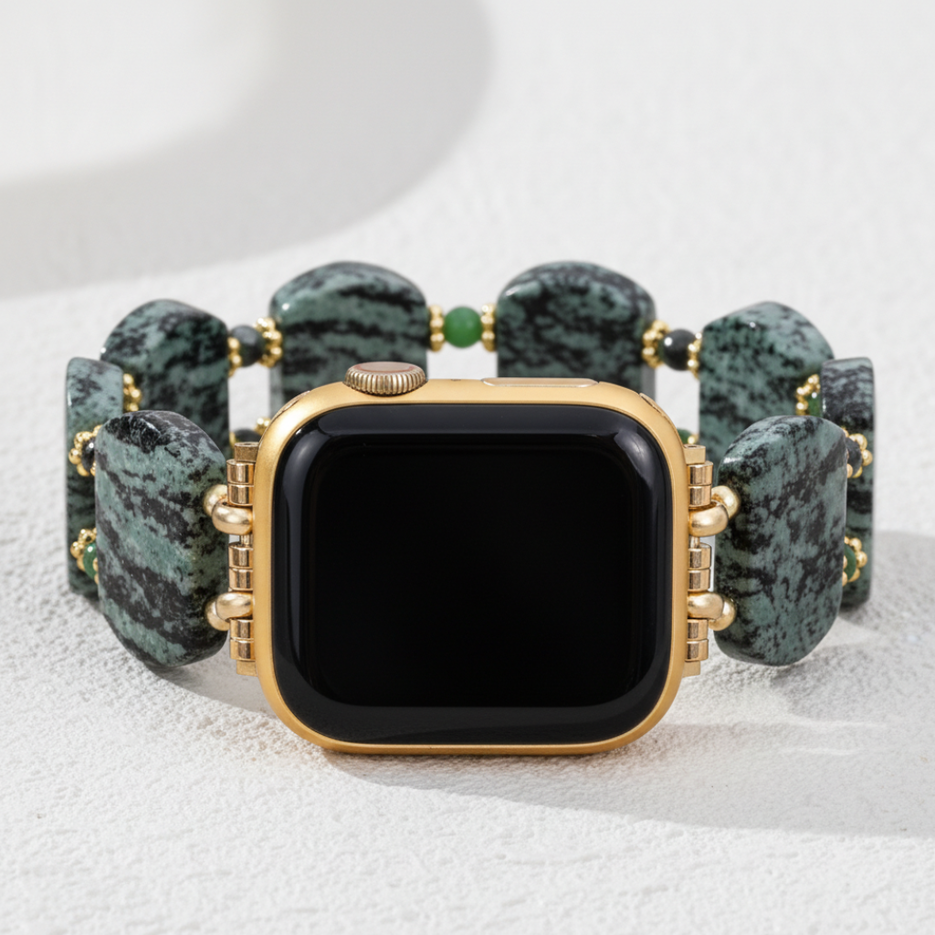 エメラルドモス タクソライト Apple Watch バンド