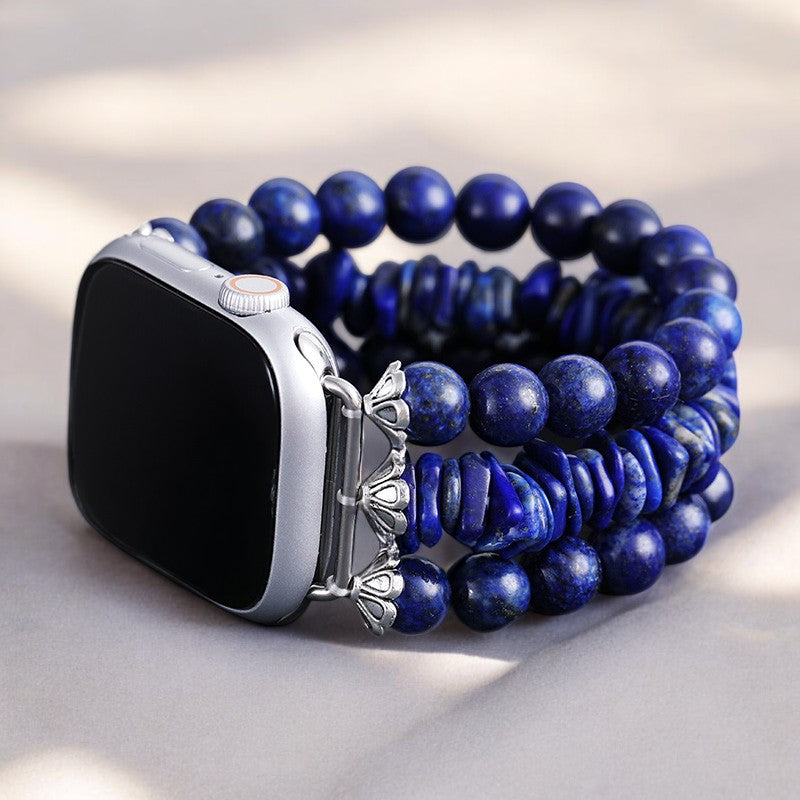 オーシャンサファイアストレッチ Apple Watch ストラップ