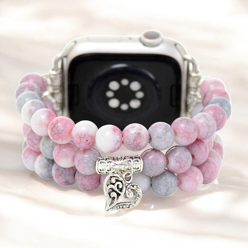 パステルラブストレッチ Apple Watch ストラップ