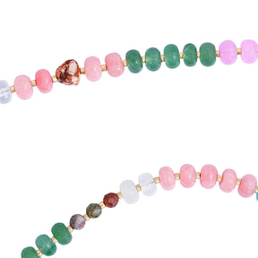 オーロラジェムネックレス