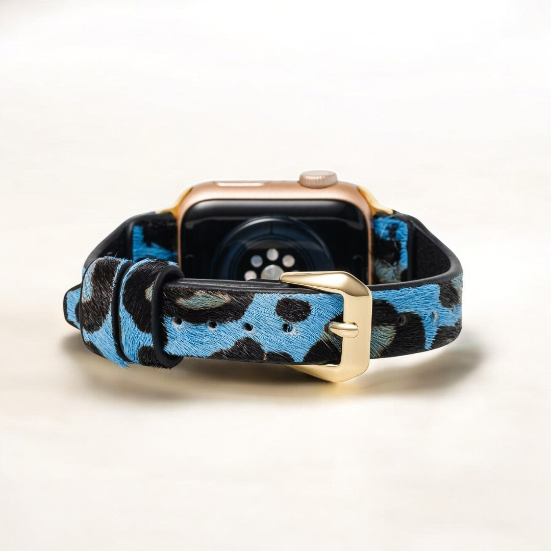 ワイルドアズールレザー Apple Watch ストラップ