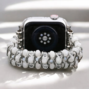 ムーンミラージュ編み伸縮Apple Watchストラップ