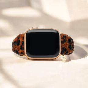 パンサーブラウンレザーApple Watchストラップ