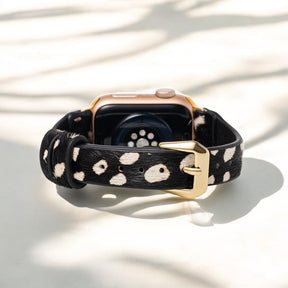 モノクロームサファリレザー Apple Watch ストラップ
