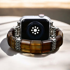 エセリアルデューンアゲートストレッチApple Watchストラップ