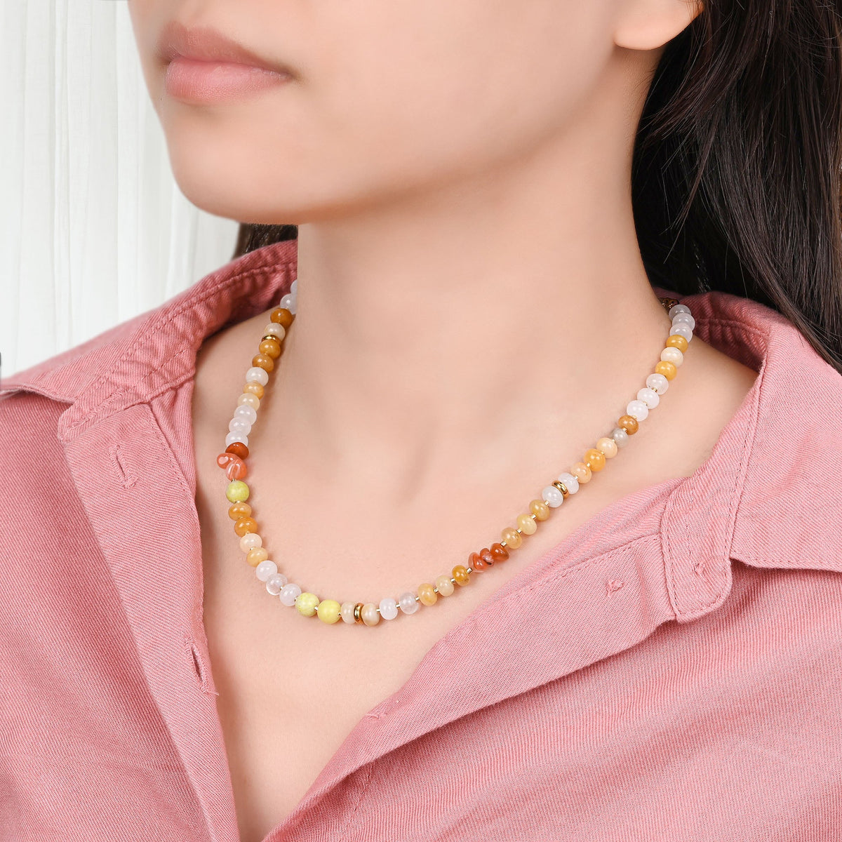 ハニーグロウネックレス