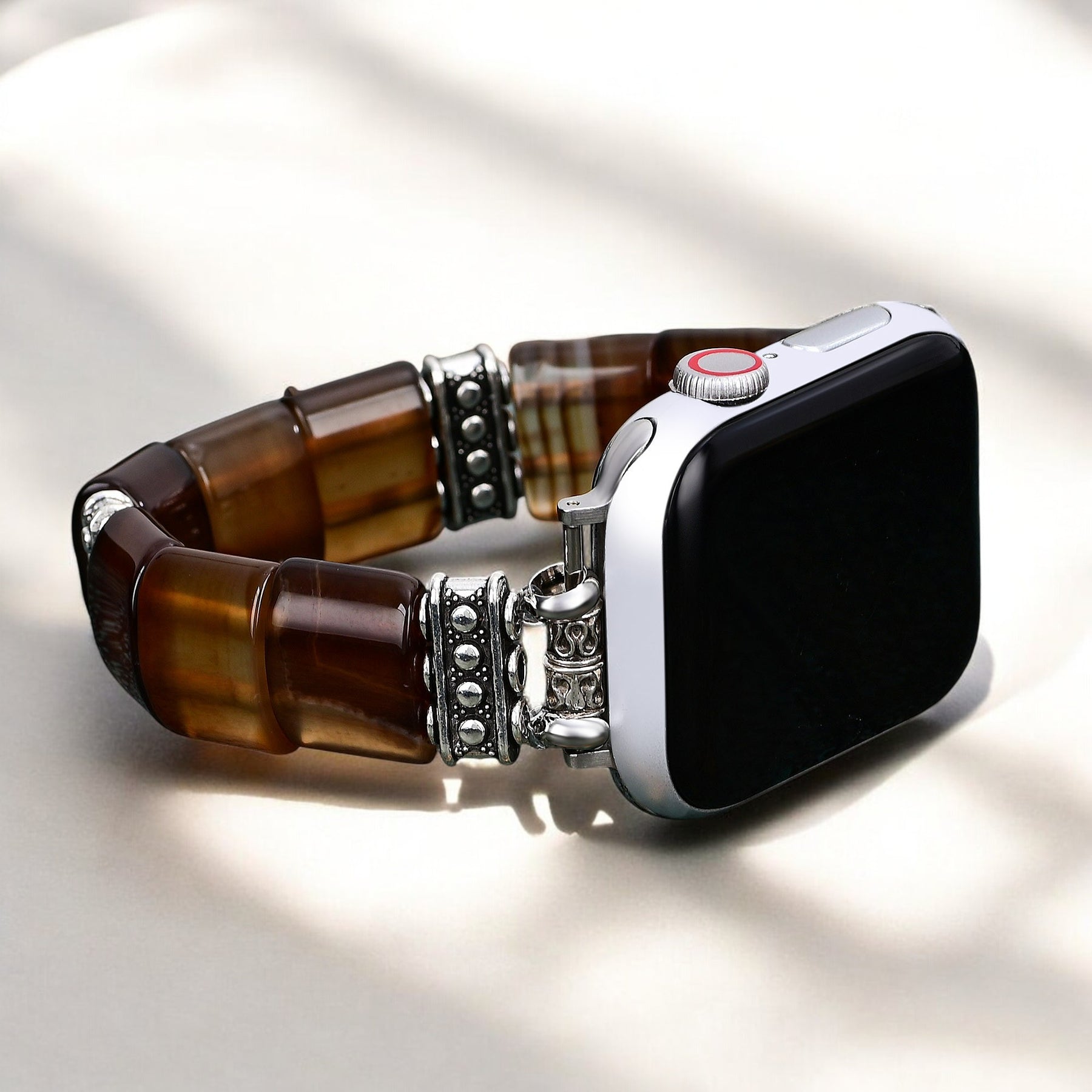 エセリアルデューンアゲートストレッチApple Watchストラップ