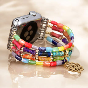 ロータスチャクラストレッチ Apple Watch ストラップ