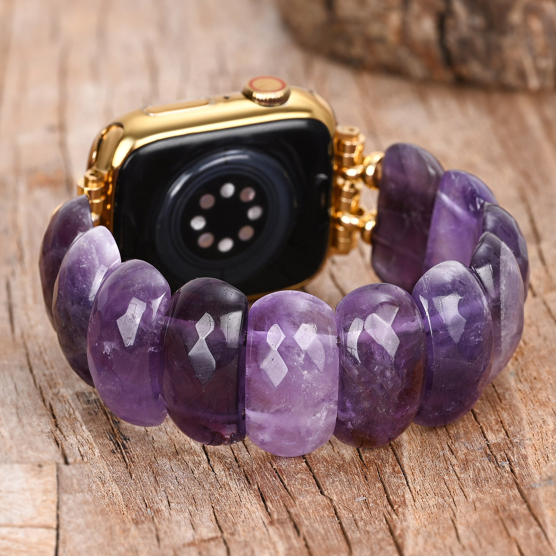 ローズハーモニーストレッチ Apple Watch ストラップ