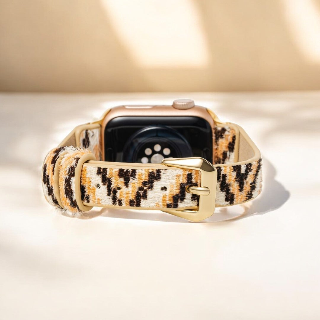 エボニーエスカレードレザー Apple Watch ストラップ