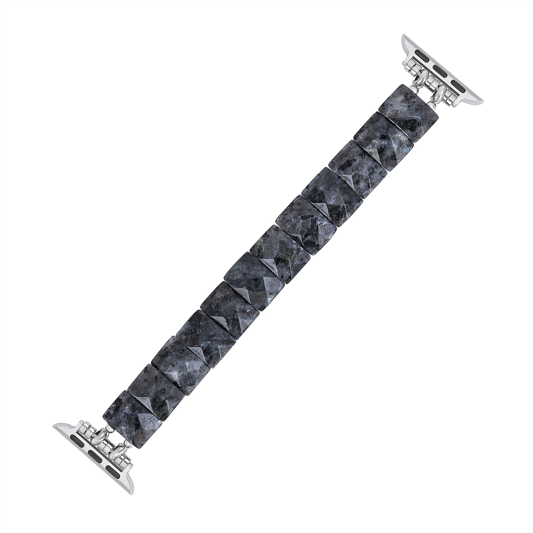 ミッドナイト バランス ストーン 伸縮 アップルウォッチ バンド