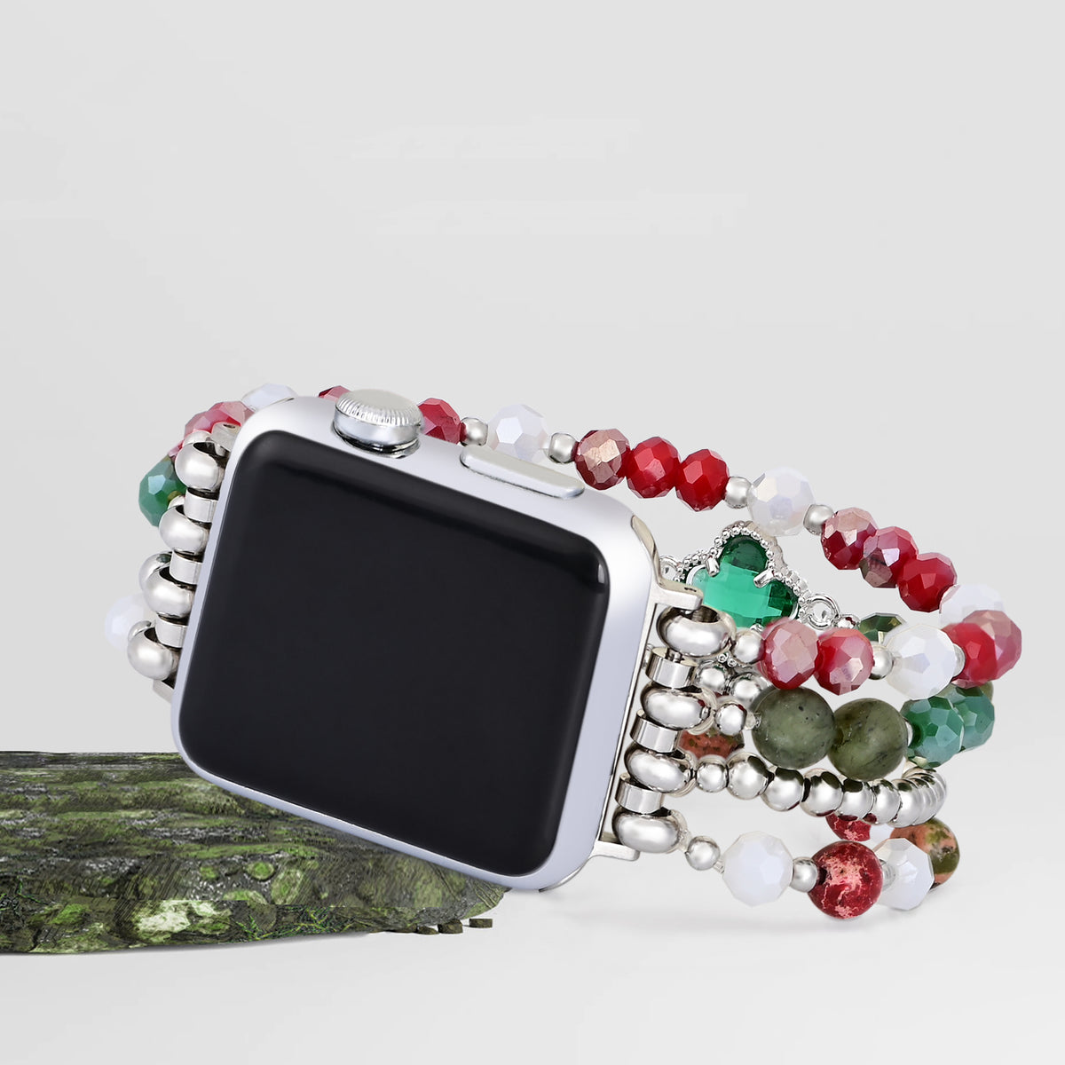 メリー フィリグリー ストレッチ Apple Watch ストラップ