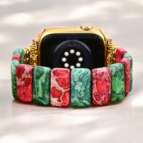 クリスマスワンダーストレッチ Apple Watch ストラップ