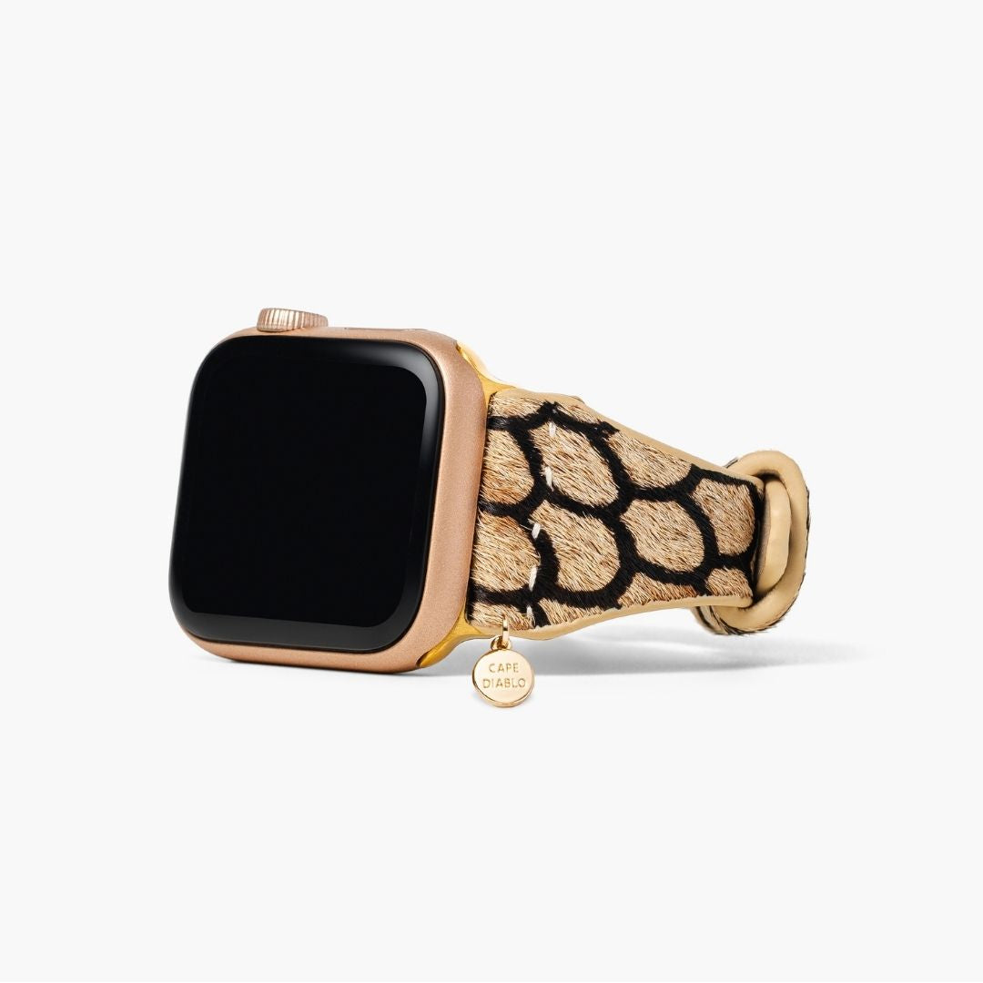 ミッドナイトスケールレザー Apple Watch ストラップ