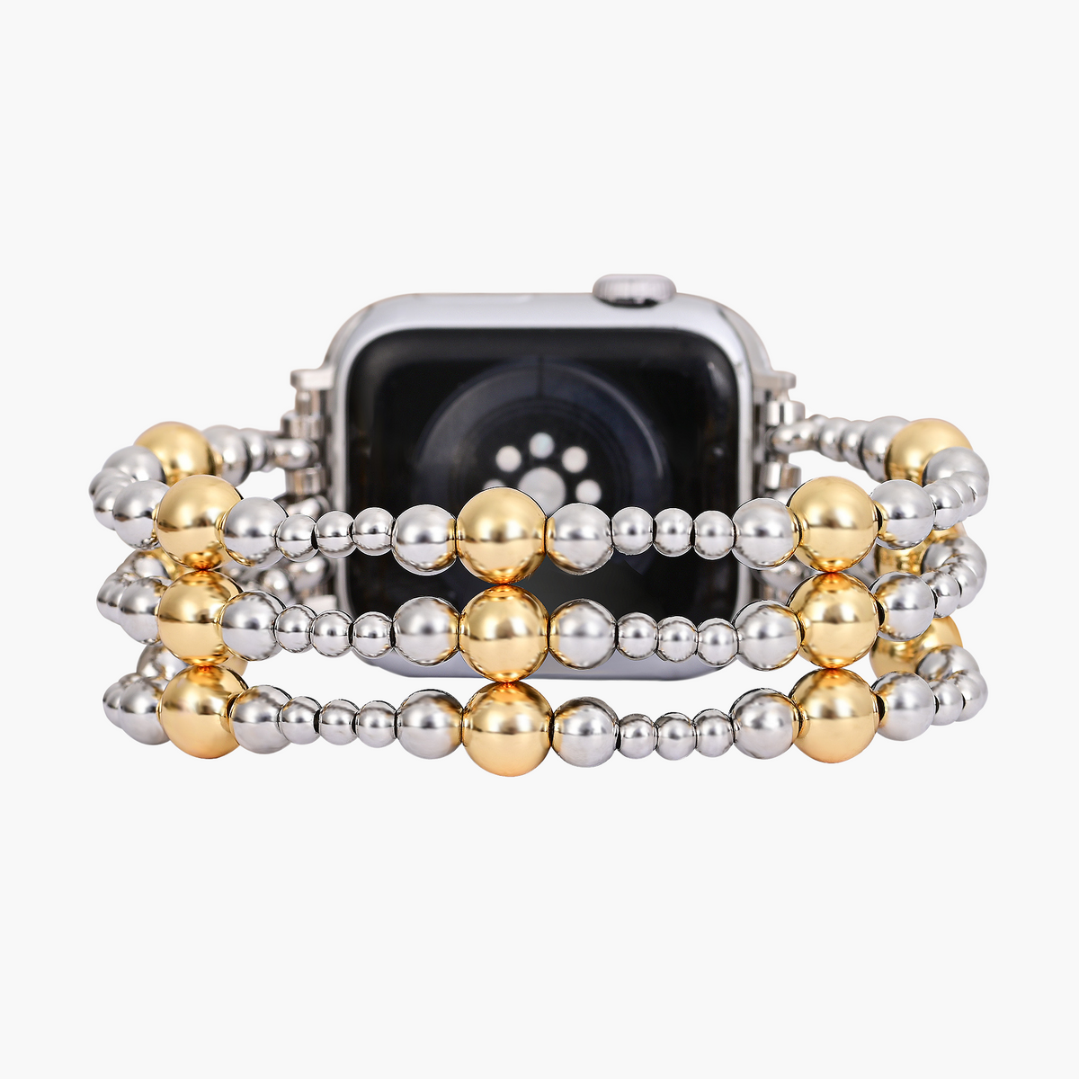 シルバーエンバーストレッチ Apple Watch ストラップ