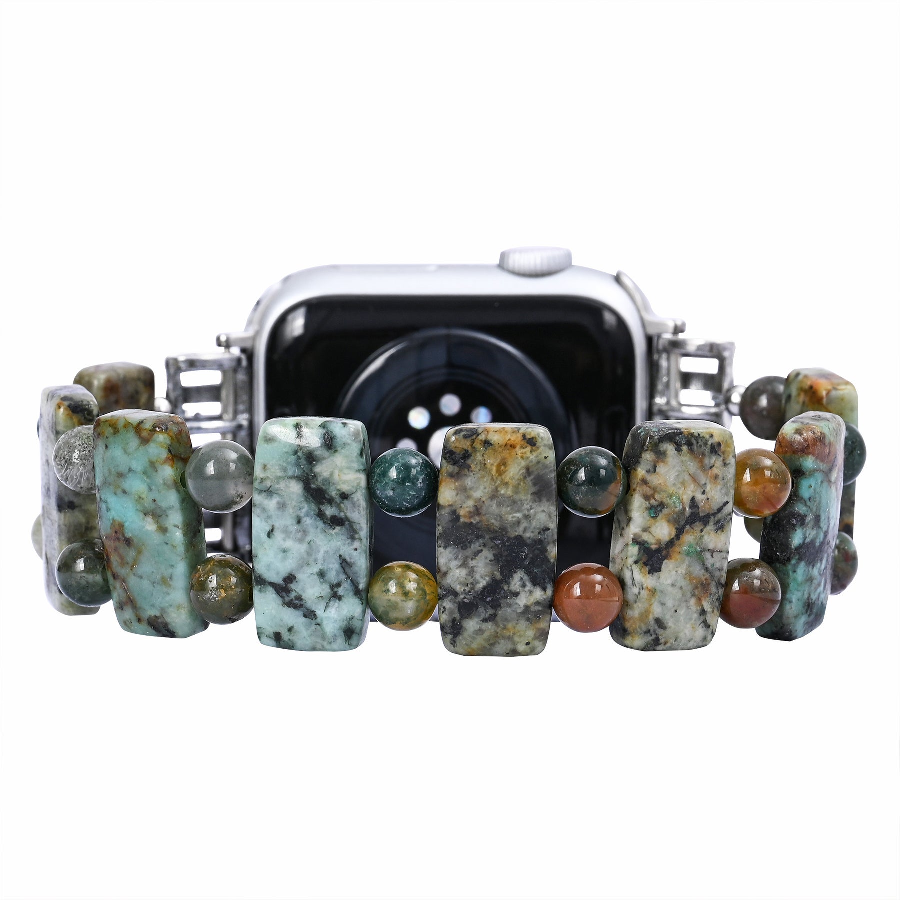 古代の森のストレッチ Apple Watch ストラップ