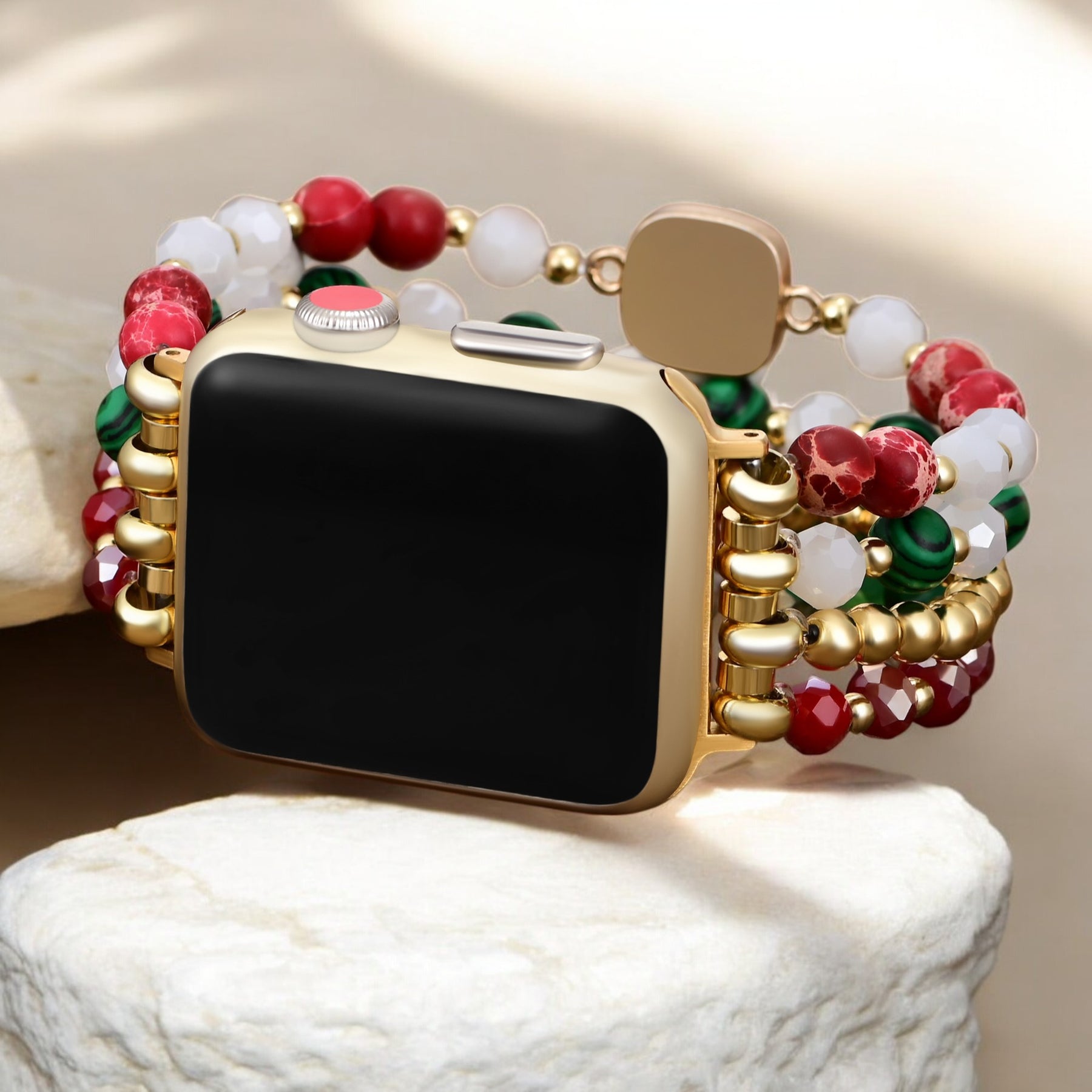 ホリデー ジェム ストレッチ Apple Watch ストラップ