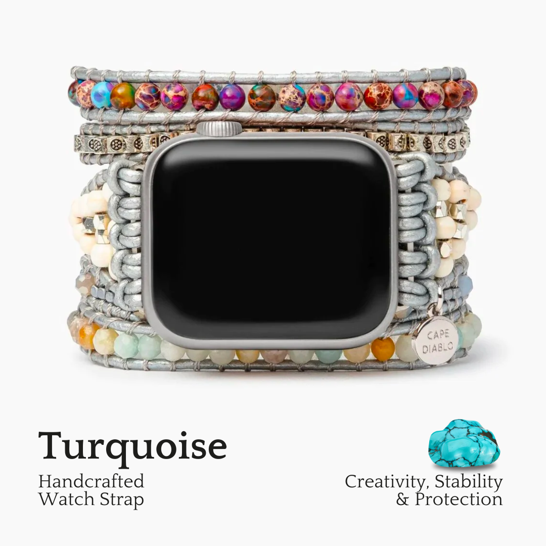ヒーリングターコイズプロテクション Apple Watch ストラップ