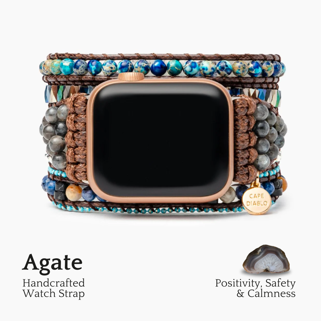 穏やかな海の Apple Watch ストラップ