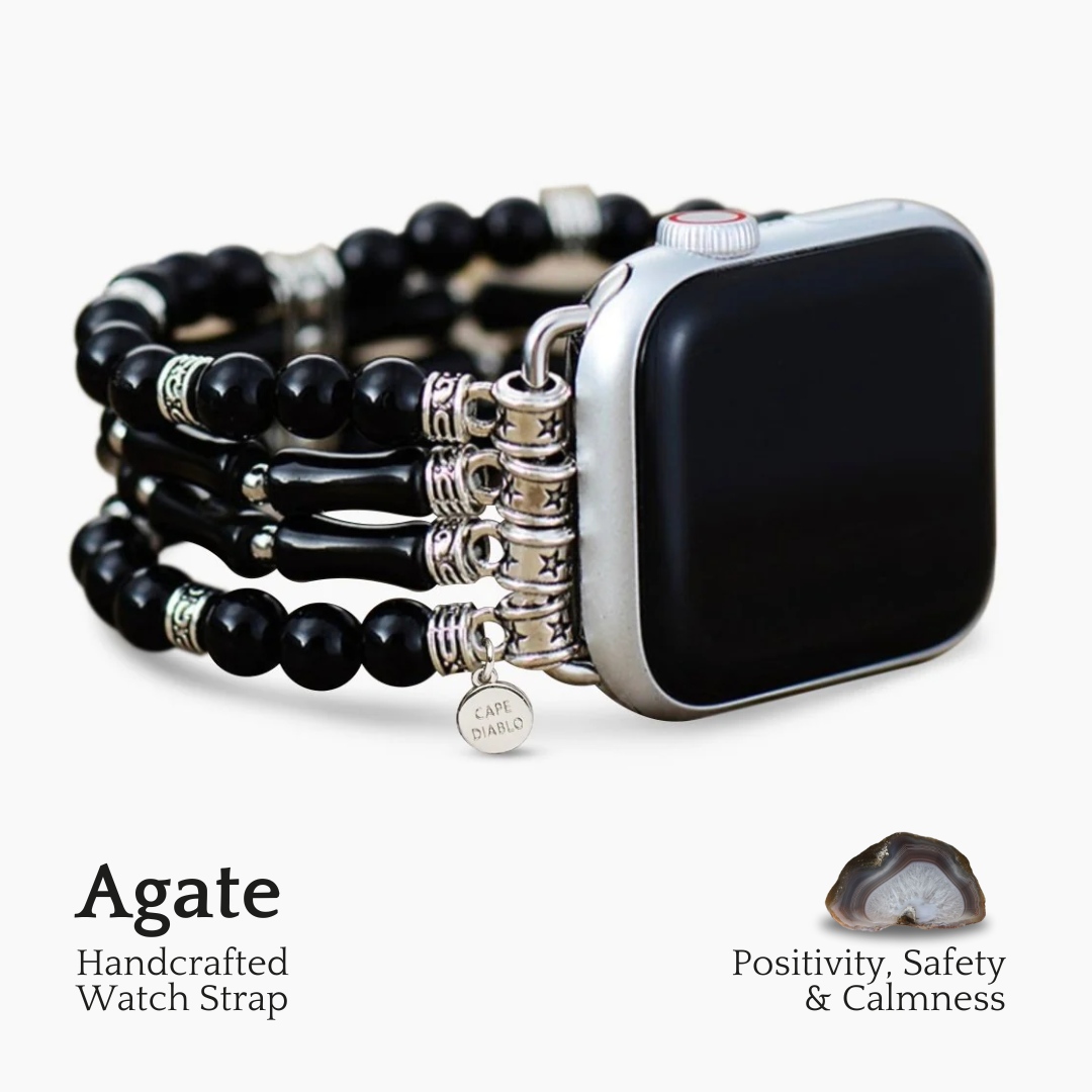 ムーンライトアゲートストレッチApple Watchストラップ