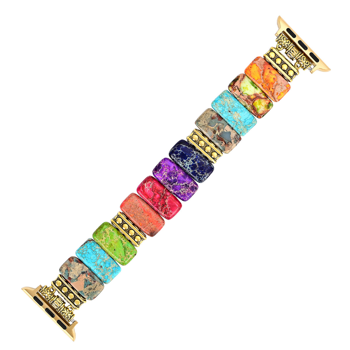 シックチャクラストレッチApple Watchストラップ