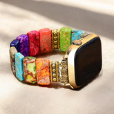 シックチャクラストレッチApple Watchストラップ