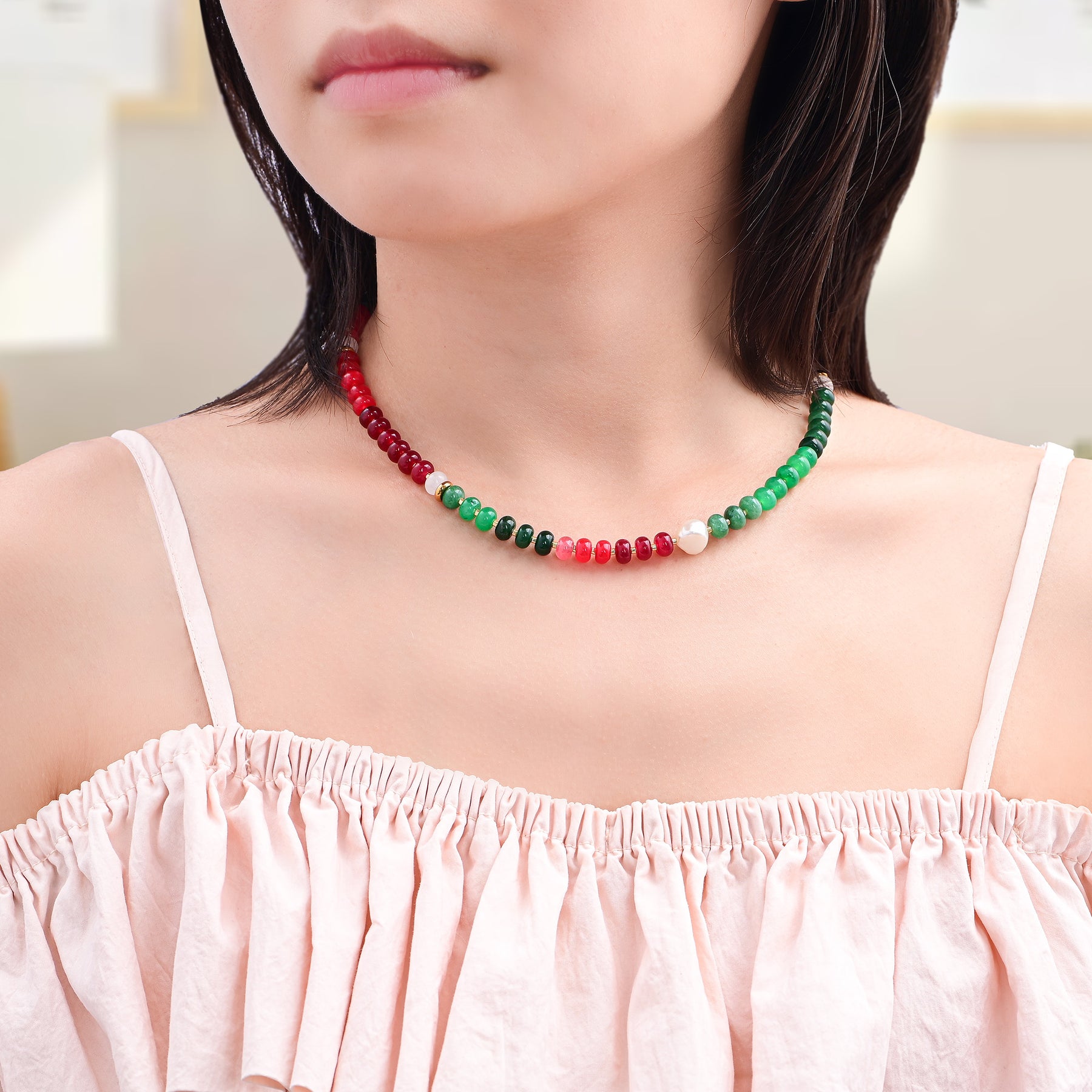 エバーグリーン クリスマス マジック ネックレス