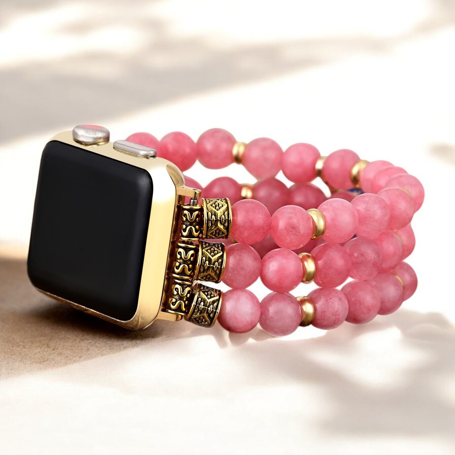 桜の花びらストレッチApple Watchストラップ